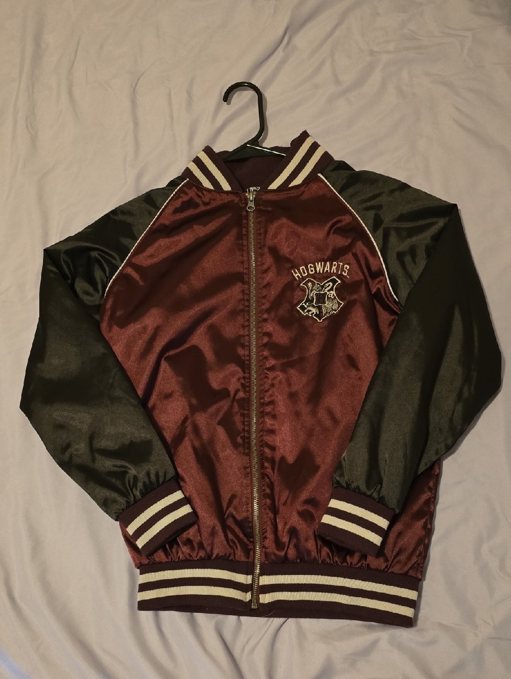 Harry Potter Satin Varsity Jacket Like New